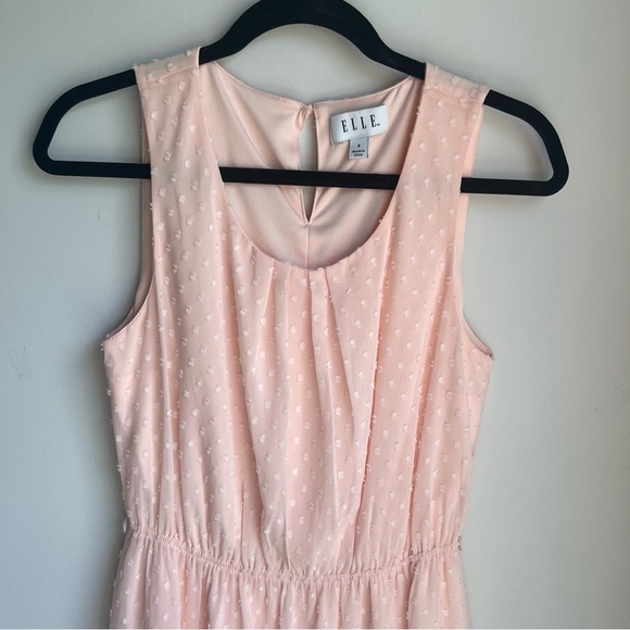 Elle Blush Polka Dot Dress - Size 6 - Picture 2 of 9
